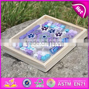 2017 New Design Children Threading Beads Wooden Educational Toys for 4 Year Olds W11E061 thumbnail-5