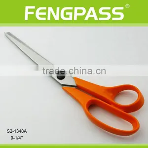 S2-1348A 9-1/4" Inch 2CR13 Stainless Steel With PP Handle Promotional Paper Cutting Office Scissors thumbnail-1