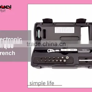 Hardware 1-85Nm 3/8 Inch Reversible Drive Ratchet LCD Display Digital Electronic Torque Wrench thumbnail-2