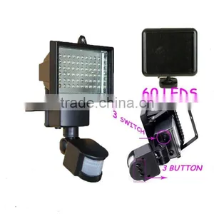 60 LED PIR Solar Motion Sensor Security Light for Garden Outdoor Use thumbnail-4