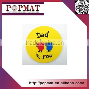 Low Cost Soft Pvc/ Rubber/ Silicone Coaster thumbnail-1