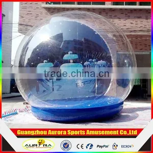 High Quality Outdoor Snow Globe Inflatable Decorations Cheap on Sale thumbnail-1