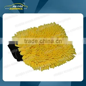 Highly Absorbent Soft Chenille Cleaning Gloves thumbnail-1