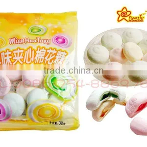 Fruity Flavored Cotton Candy With Filling Marshmallow thumbnail-1