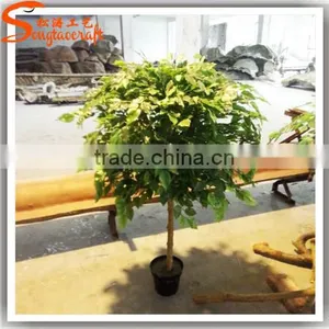 Factory Design Artificial Hanging Marijuana Plant Cheap Artificial Plants Outdoor Decoration Plant thumbnail-3