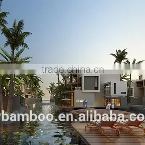 Outdoor Carbonized Strand Woven Matt Bamboo Decking thumbnail-6