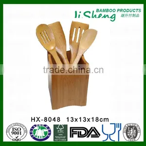 Top Selling Bamboo Paddle Fork Tablespoon Spoon Holder thumbnail-1