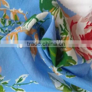 Hot Sales Print Pattern for Ladies Wear Reactive Print on 100% Rayon Woven Printed Fabric thumbnail-1