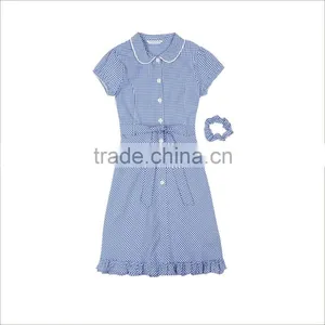 Chinese 2017 Wholesale Custom Design School Uniform Skirt Fabric thumbnail-4