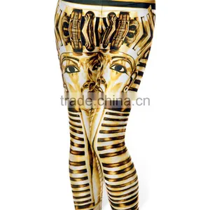 Custom Logo Yoga Pants Gym Wear Womens Ambition Sublimated Surface Leggings thumbnail-2