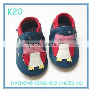 Hot Selling Genuine Leather Baby Shoes Soft Sole Baby Shoes Toddle Kids Shoes thumbnail-1