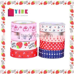10mm*1m Pattern Ribbon Decorative Tape for Diy Craft thumbnail-1