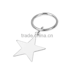Zinc Based Alloy Hair Accessories Findings Pentagram Star Antique Silver Hairpin For Women thumbnail-1