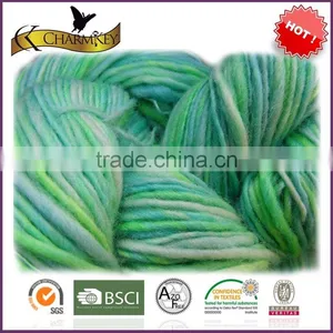 Space Dyed Mixed Color Hand Knitting 50% Wool 50% Acrylic Yarn thumbnail-1