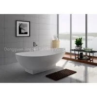 Artificial Stone Bathtub Freestanding Bathtub thumbnail-1