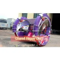 New Amusement Park 360 Degree Rotating Swing Racing Car for Kids thumbnail-2