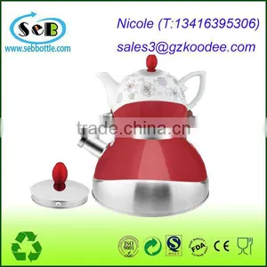 Farberware Classic Stainless Steel Whistling Water Kettle With Copper Capsule Bottom thumbnail-1