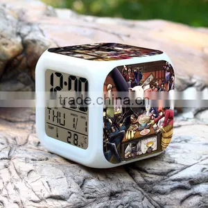 (Hot Anime) Led Clock Gin Tama Alarm Clock,LED Digital Clock, Low Price Led Digital Clock Display thumbnail-5