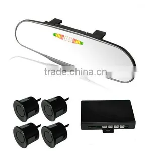 Rearview Mirror Type Car Reverse Backup Radar System With 4 Sensor thumbnail-3
