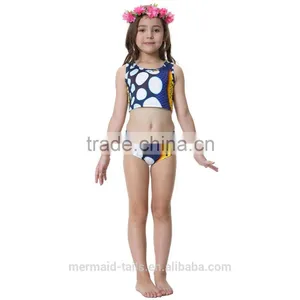 Girls Summer Surfing Beach Holiday Bathing Fashion Mermaid Bikini Sets thumbnail-5