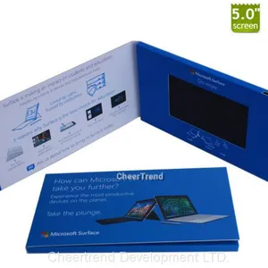 5 Inch Super Slim Video Cards Video Brochure Video Greeting Card thumbnail-5