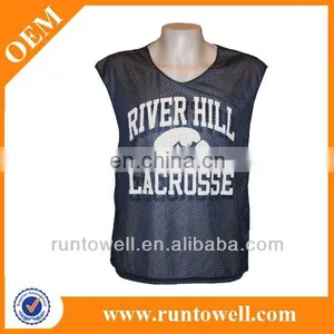 Custom Sublimation Lacrosse Pinnies. Custom Mesh Lacrosse Reversible Pinnies thumbnail-1
