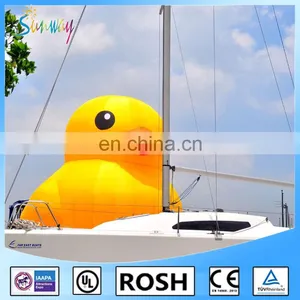 Sunway PVC Inflatable Yellow Duck, Inflatable Air Duck, Inflatable Farm Animals For Sale thumbnail-5