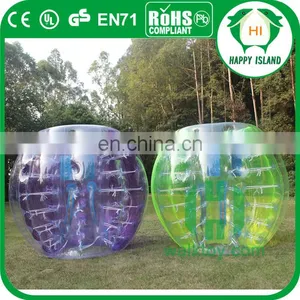 HI New Design Pvc Plastic Human Sized Soccer Bubble Ball thumbnail-6