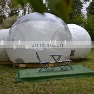 2017 Romantic Clear Giant Inflatable Dome Bubble Tent for Sale,inflatable Transparent Bubble Tent for Camping thumbnail-2