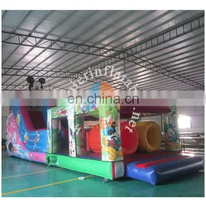 2017 Aier Hot Sale Advertising Strong Colored Inflatable Slide thumbnail-1