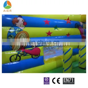 Clown Obstacle Course Equipment Inflatable Obstacle Combo Course for Playground thumbnail-4