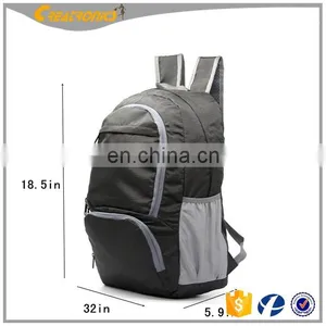Best Packable Handy Lightweight Outdoor For Travel Resistant Camping Backpacking Packs Black Light Travel Massage Backpack thumbnail-3