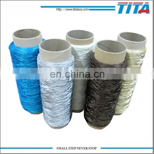 100% Polyester Spun Yarn ,polyester Shaggy Carpet Yarn,150D/2*16ply thumbnail-1
