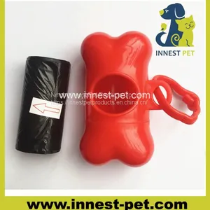 Bone Shaped Dog Poop Waste Plastic Bag Dispenser thumbnail-1