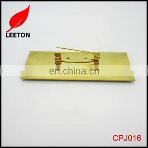 Metal Rectangle Name Badge Holder thumbnail-5