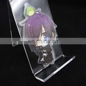 New Creative Printed Acrylic Keychain With Japanese Cartoon Image thumbnail-4