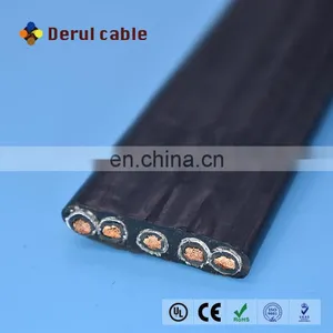 5 Cores Flat Cables for Cranes and Conveyors thumbnail-1