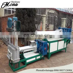 Pe Pp Granule Waste Bag And Film Pelletized Double Screws Plastic Recycling Machine With Water Cooling To Make Pellets thumbnail-1