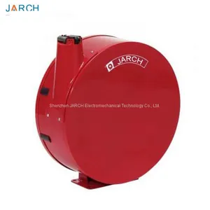 Premium Duty Enclosed Air Hose Reel Works Air Cable Cord Reel Safety Water-proof Aluminium Wire Cable Reel thumbnail-1
