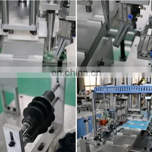 1+1 7/8 Servo Auto Type Fully Automatic Disposable Face Mask Making Manufacturing Machine thumbnail-5
