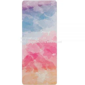 2020 Newest Degradable Non-Slip Suede Yoga Mat thumbnail-1