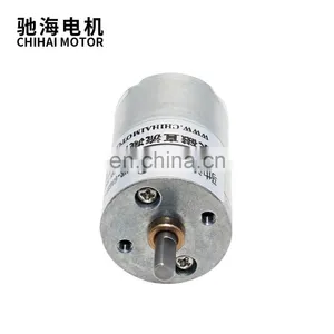 ChiHai Motor CHR-GM25-310T Low Voltage DC7.4V Micro Speed Gear Motor Reduction Gear Motors With Metal Gearbox for Diy thumbnail-4