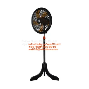 18 Inch Electric Plastic Stand Fan With Triangle Base /Sibolux Standing Fan thumbnail-1