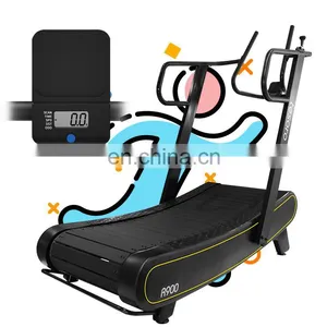 Zero Energy Consumption Curved Treadmill & Air Runner Equipment Exercise Treadmills Suitable for HIIT for Gym Fitness thumbnail-1