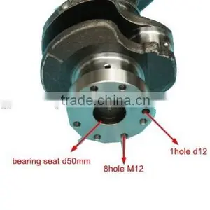 High Quality 6CT Forged Crankshaft thumbnail-3