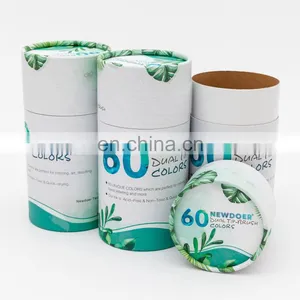 Custom Printed Carton Cylindrical Boxes Cajas Cilindricas de Carton thumbnail-1