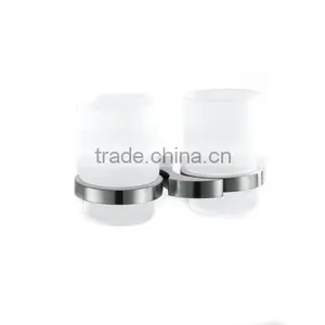 High Quality Wall Mounted Hot Sale Bathroom Double Cup Holder thumbnail-1