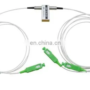 1x1 1x2 2x2 Mechanical Optical Switch With 0.9 Loose Tube FC SC LC Connectors 3v 5v thumbnail-2