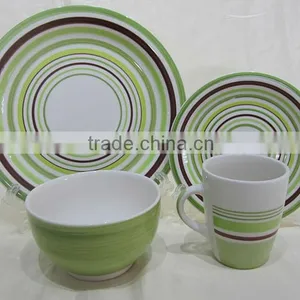 Stoneweare Dinnerset With Handprint Line Porcelain Unbreakable Dinnerware Withcheap Price and Good Quality thumbnail-4