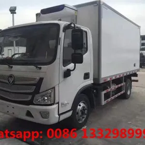 HOT SALE! FOTON AUMARK Cummins 141hp Diesel Cold Van Box Vehicle for Sale thumbnail-4